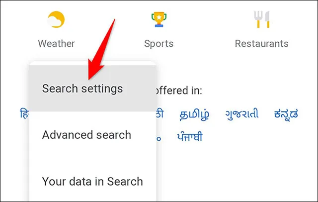 Cách tắt tính năng SafeSearch trên công cụ tìm kiếm Google