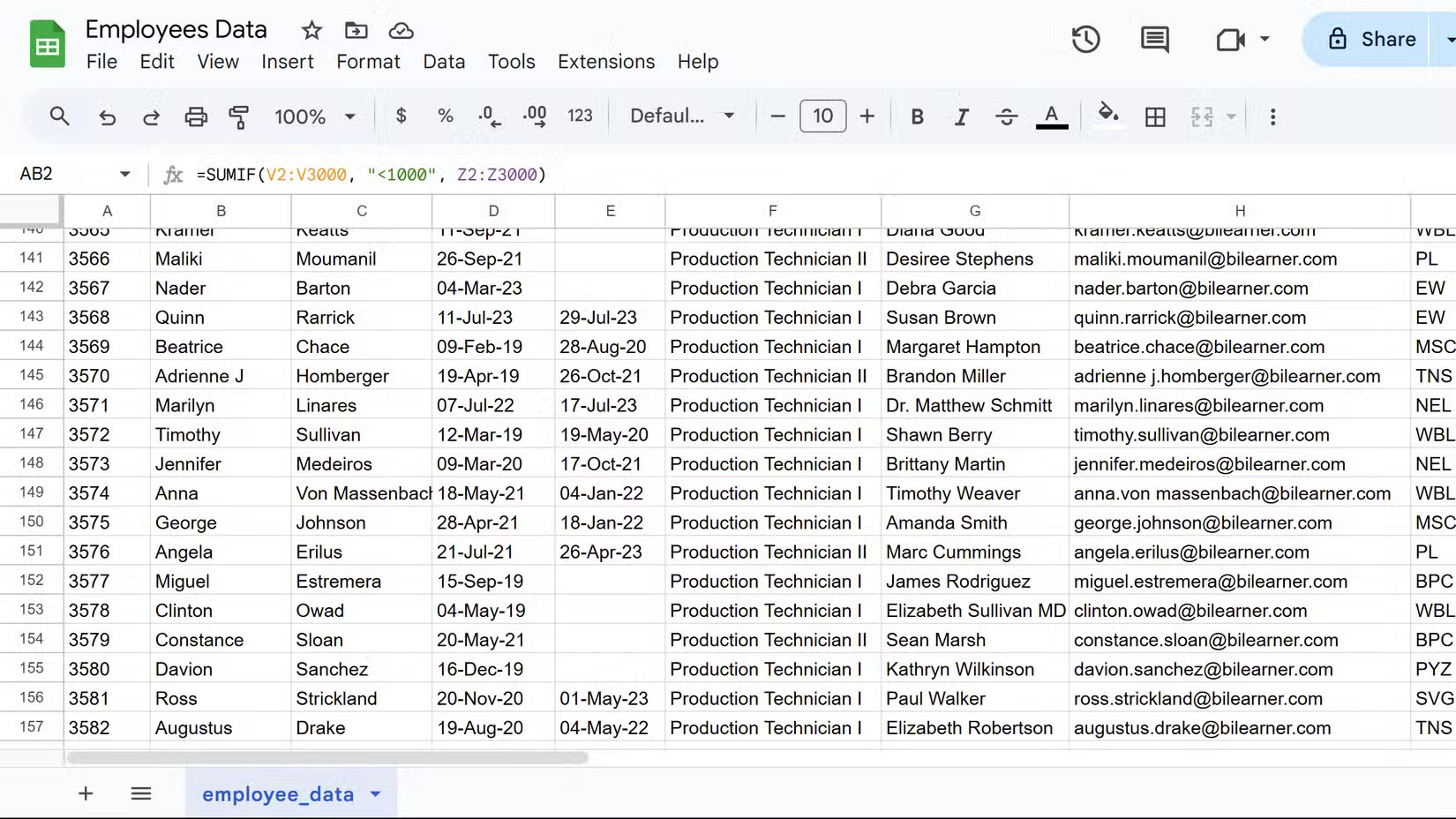 8 công thức Google Sheets giúp công việc dễ dàng hơn rất nhiều