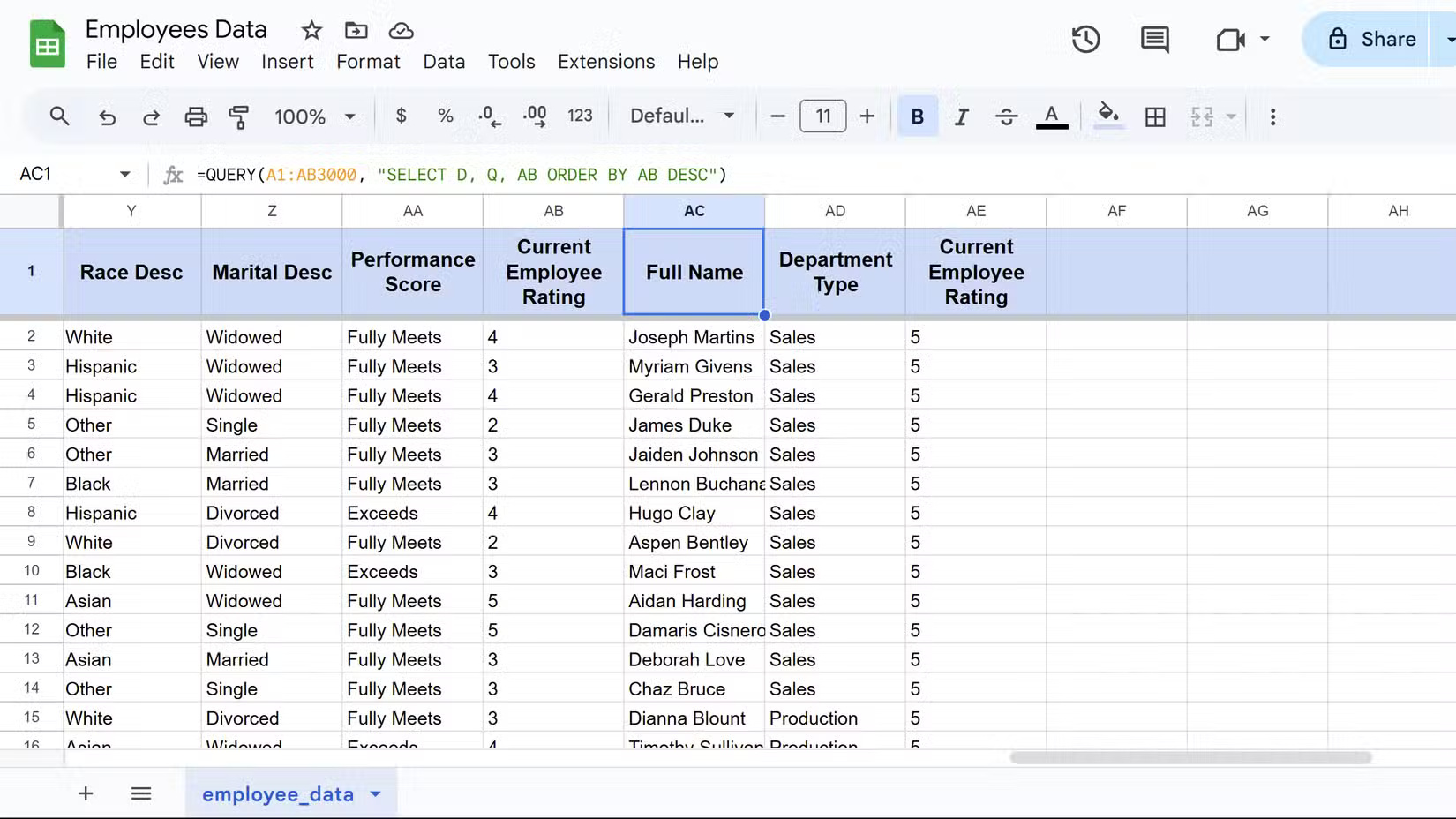 8 công thức Google Sheets giúp công việc dễ dàng hơn rất nhiều